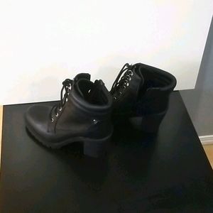 Black Torrid boots with heels
